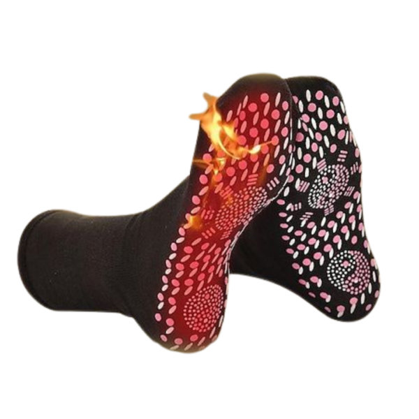 Self-Heating Tourmaline Socks